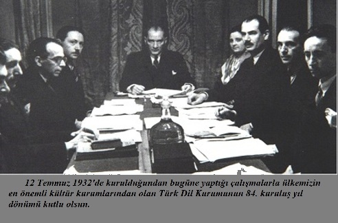 Atatürk ve Türk dili Kuruluş Yıl dönümü